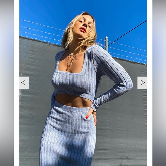 AFRM Dresses & Skirts - ✨BRAND NEW AFRM knit cut out dress✨